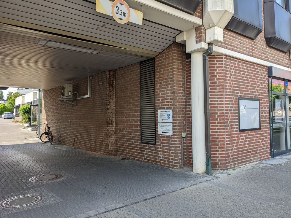 Eingang Bäckstr. 6 Abt. Soziale Sicherung