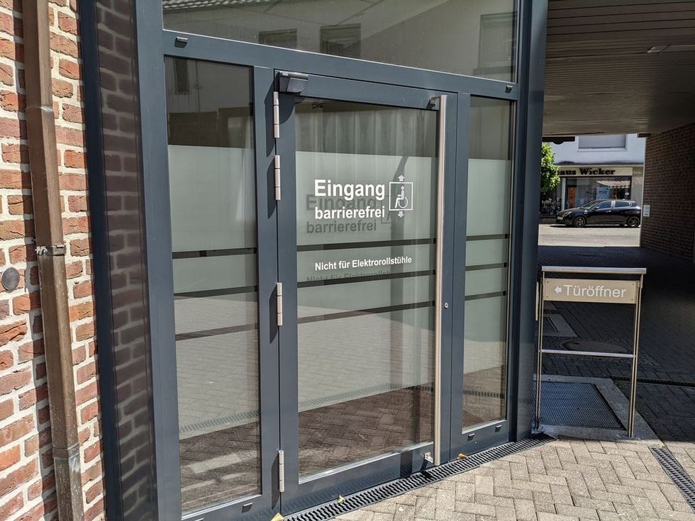 Eingang Bäckstr. 6 Abt. Soziale Sicherung